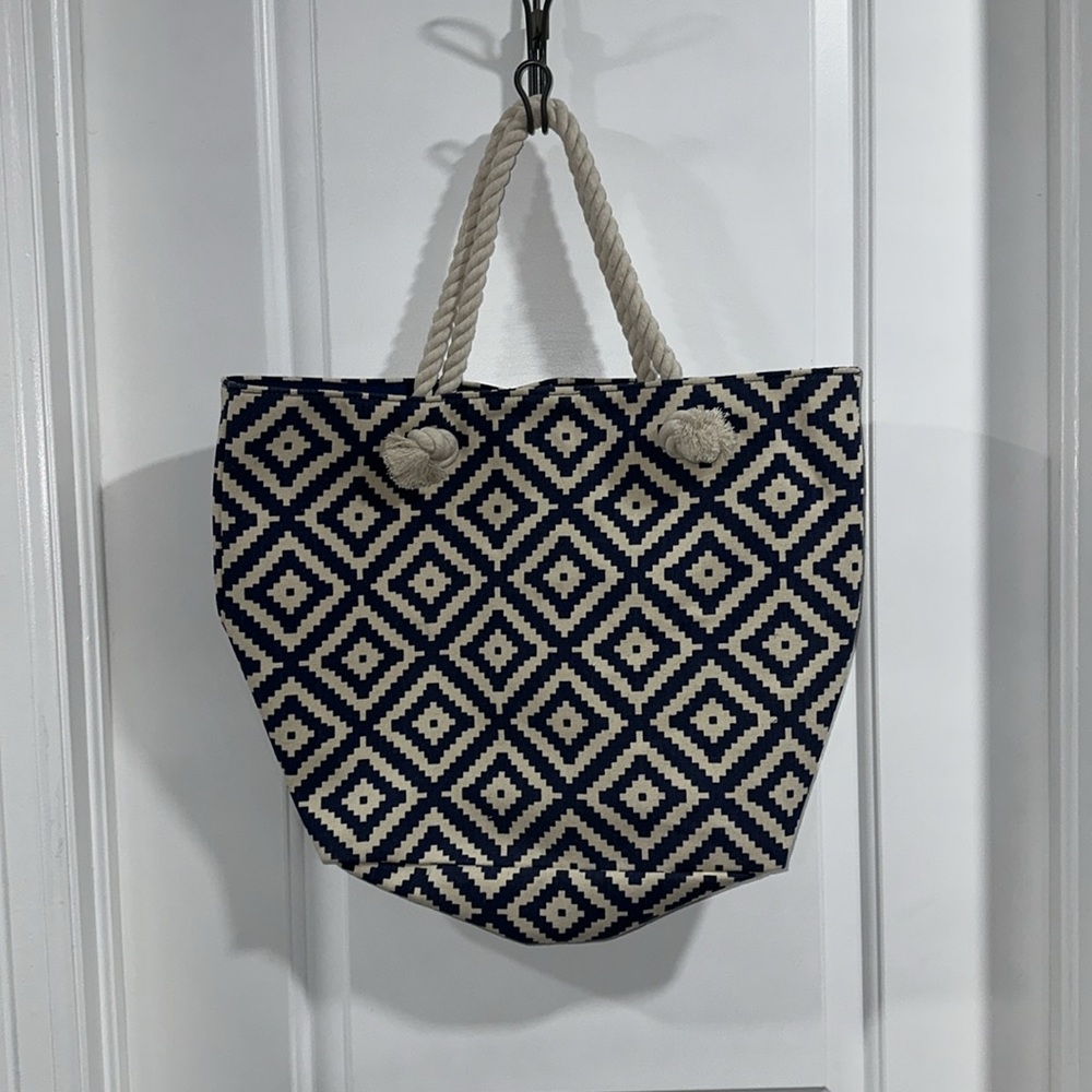 ⭐️SOLD⭐️NWOT Summer & Rose Tote Bag with button closure - Picture 7 of 7